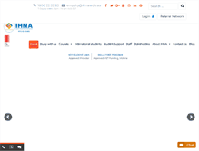 Tablet Screenshot of ihna.edu.au